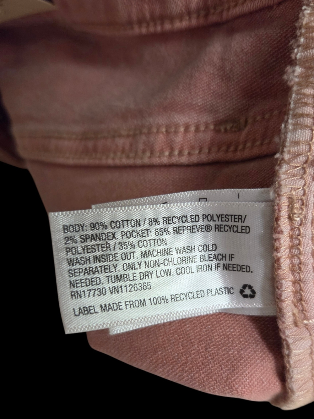 NWT Stretch Size 4 Short Universal Thread Ankle Jeans Peach - Picture 6 of 7